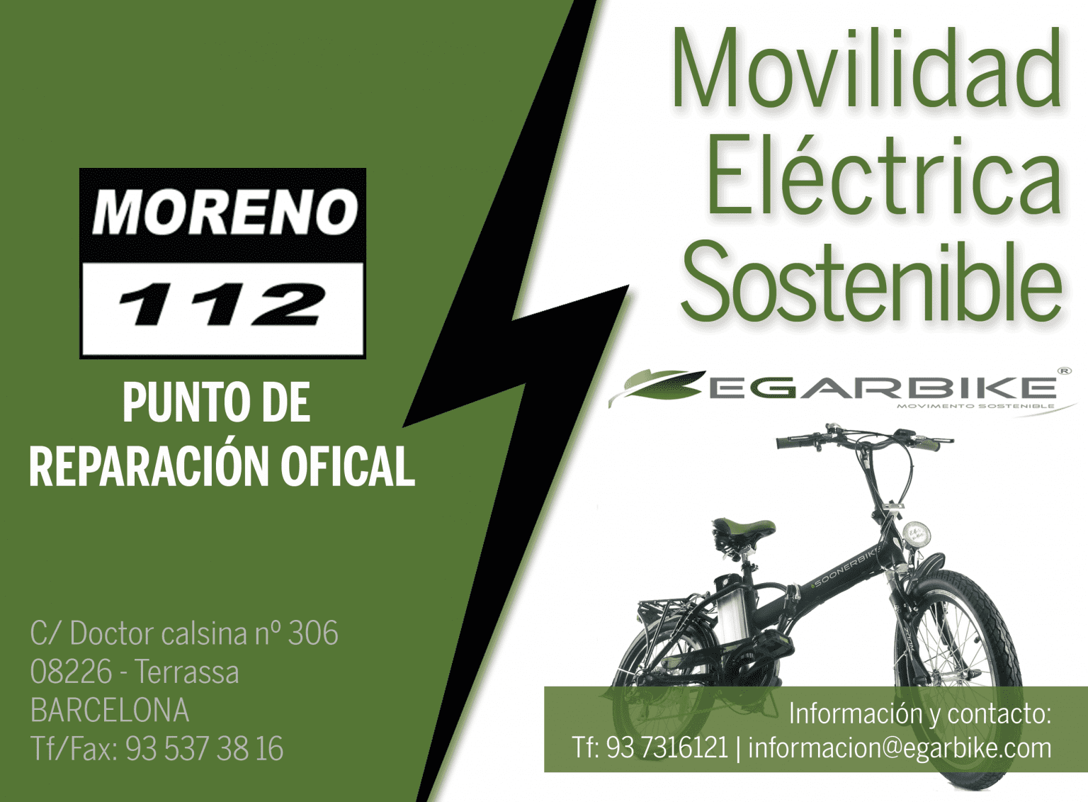 [Joan Alonso Design] Moreno 112 & EgarBike