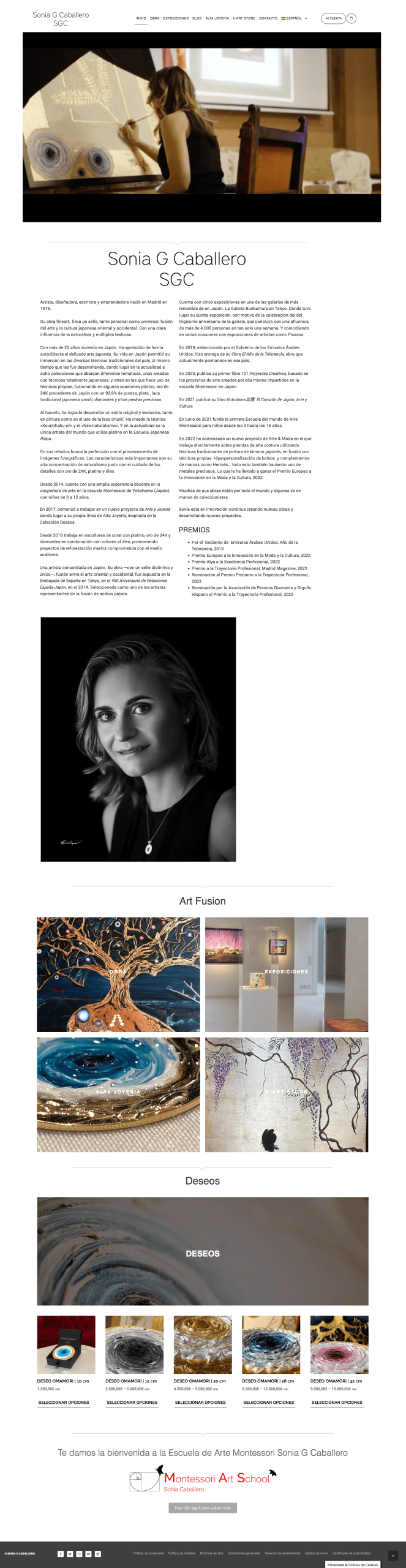 Restyling Web SoniaGCaballero
