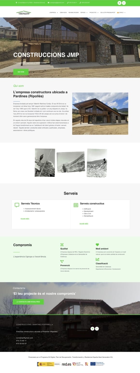 Web Construccions JMP