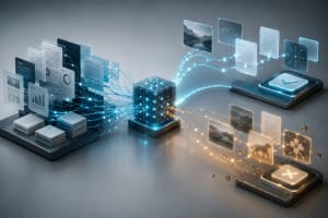 Sistema de inteligencia artificial separando información verificada de datos inventados