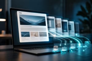 Navegador web anticipando la carga de varias páginas antes de que el usuario haga clic