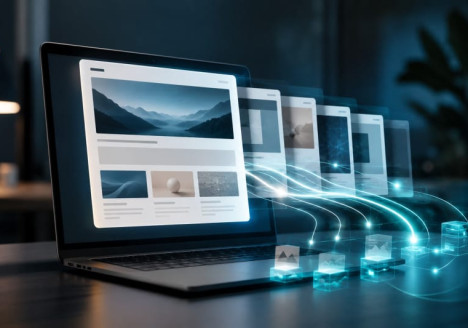 Navegador web anticipando la carga de varias páginas antes de que el usuario haga clic