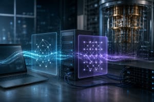 Infraestructura web protegida por criptografía clásica y poscuántica ante una computadora cuántica