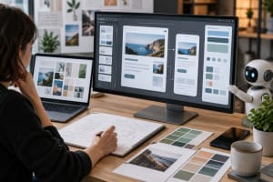 Prototipado web con inteligencia artificial en un entorno de diseño digital