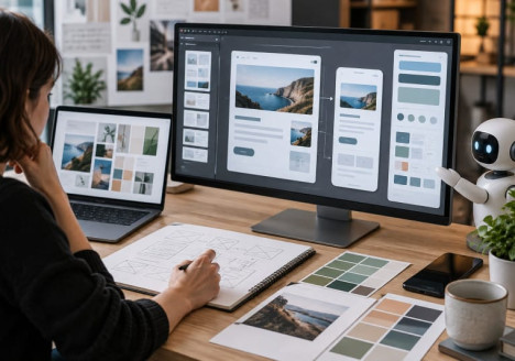 Prototipado web con inteligencia artificial en un entorno de diseño digital
