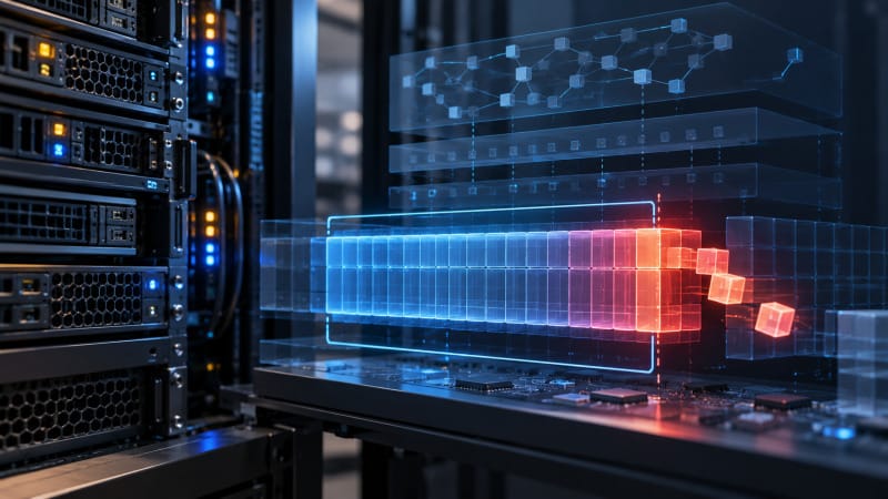 Representación conceptual de una vulnerabilidad de memoria en el kernel de Linux